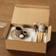 Kit Porta Incienso de Cerámica 4 en 1 – Varillas, Palo Santo y Vela