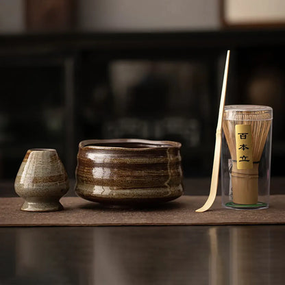 Kit complet pour cérémonie du thé matcha japonais