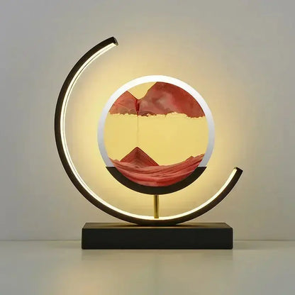 Lampe LED zen sable mouvant Feng Shui relaxante