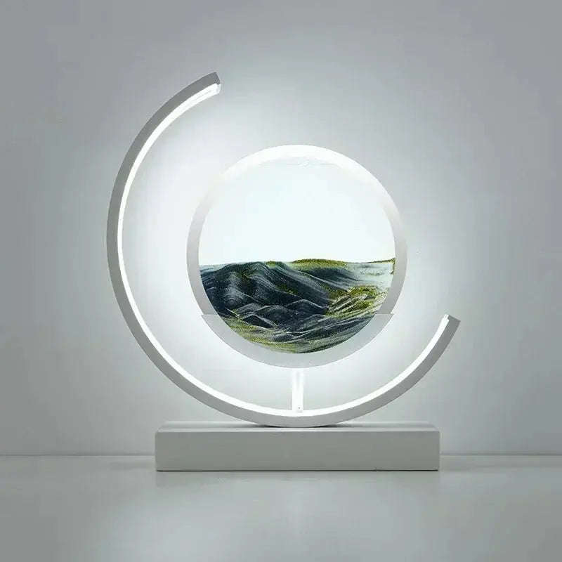 Lampe sable mouvant Feng Shui pour ambiance apaisante