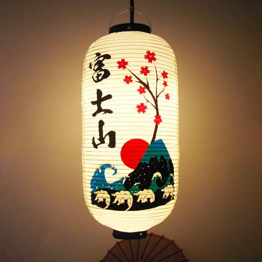 Lanterne japonaise suspendue style izakaya traditionnelle