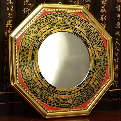 Miroir Bagua Feng Shui protecteur maison