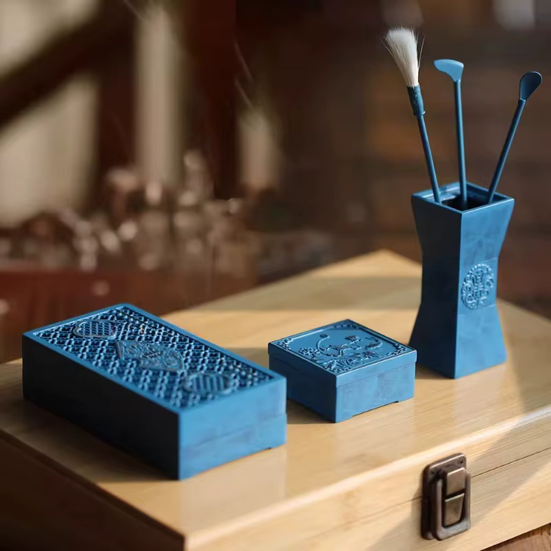 Moule artisanal pour encens en poudre