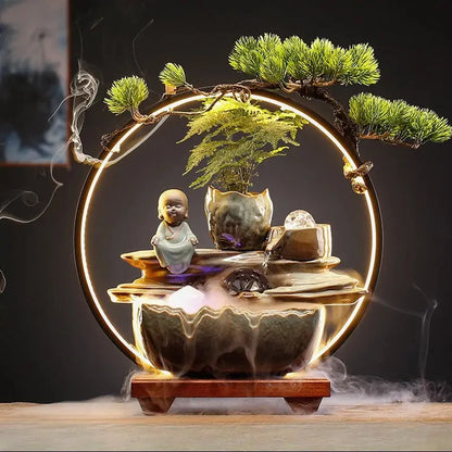 déco encens design LED céramique