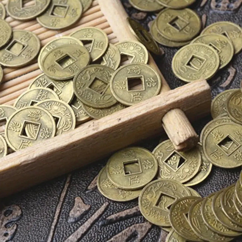 Pièces Feng Shui symboles de richesse et prospérité