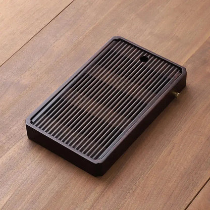 Plateau rectangulaire style chinois pour cérémonie du thé