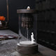 Porte-Encens Cascade Moine Bouddha en Céramique – Reflux