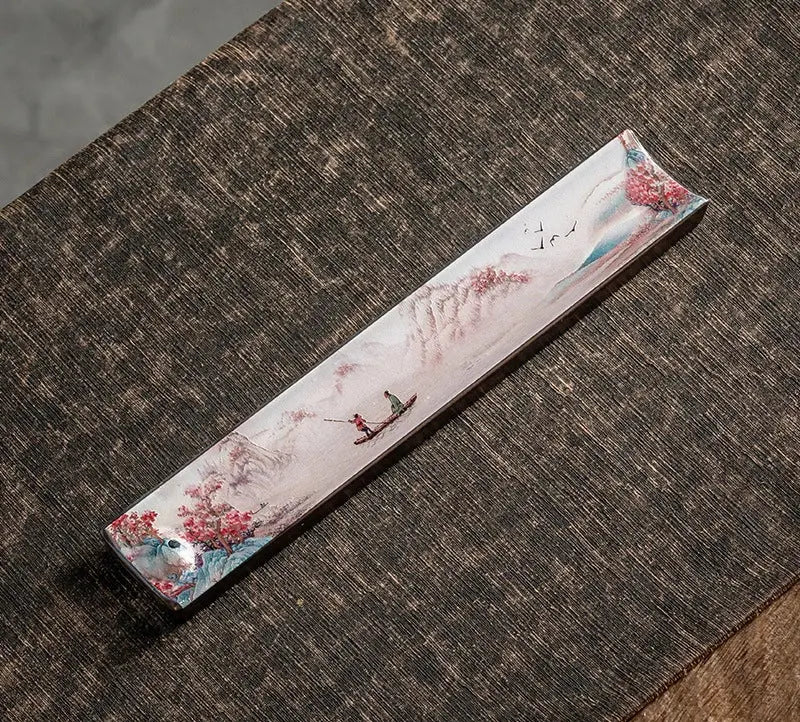 Porte-encens en céramique issu de l’artisanat asiatique