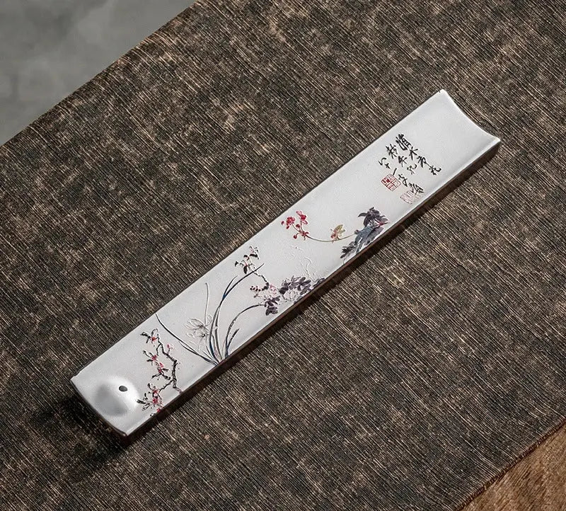 Porte-encens artisanal en céramique fait main