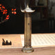 Porte-Encens Colonne Cuivre Sutra du Cœur – 29cm