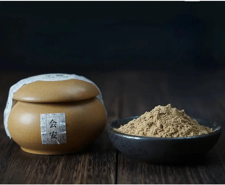 pot d’encens poudre naturelle parfum boisé