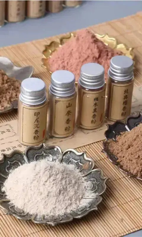 Poudres d'encens fines pour rituels précis et Kōdō japonais