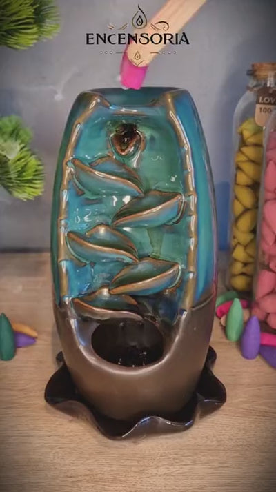 Encensoir Cascade Céramique Mate – Reflux 12cm