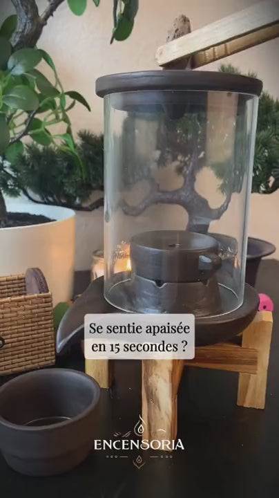 Porte-Encens Cascade Céramique Fortune – Backflow Zen
