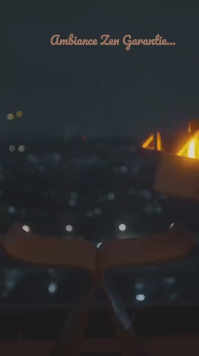 Diffuseur Ultrasonique Feu de Camp – Flamme LED 280ml 12h