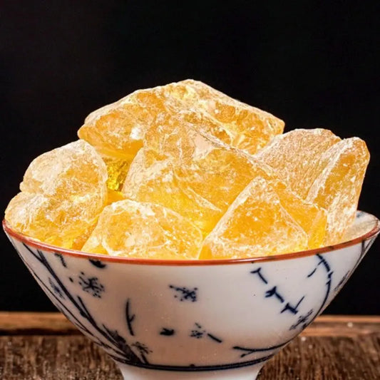 Résine colophane de pin naturelle dorée, morceaux translucides ambrés purification et rituel