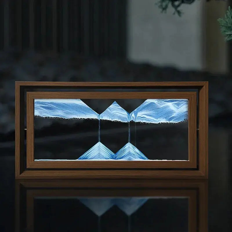 Décoration sable mouvant pour relaxation visuelle