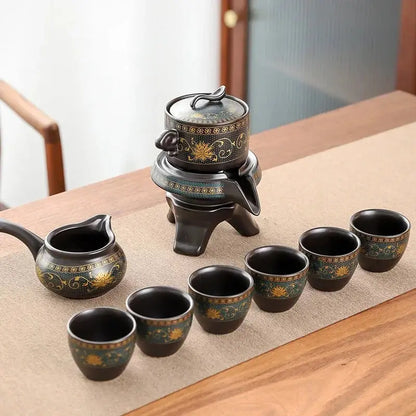 Service complet Gongfu Cha avec pichet et tasses