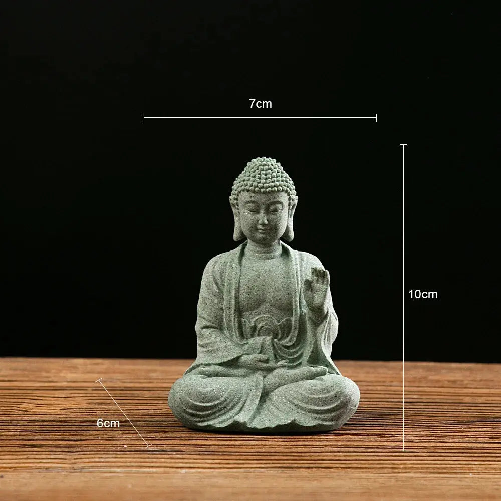 Statue Bouddha zen décoration intérieure Feng Shui