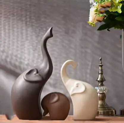 Statuette Feng Shui cygnes élégants style zen