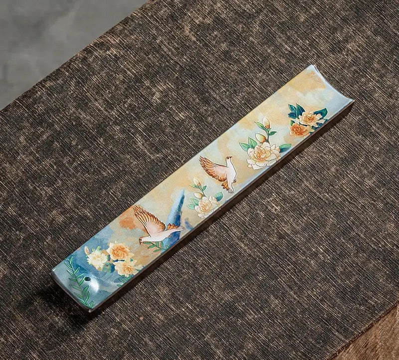 Support à encens en céramique décorative artisanale