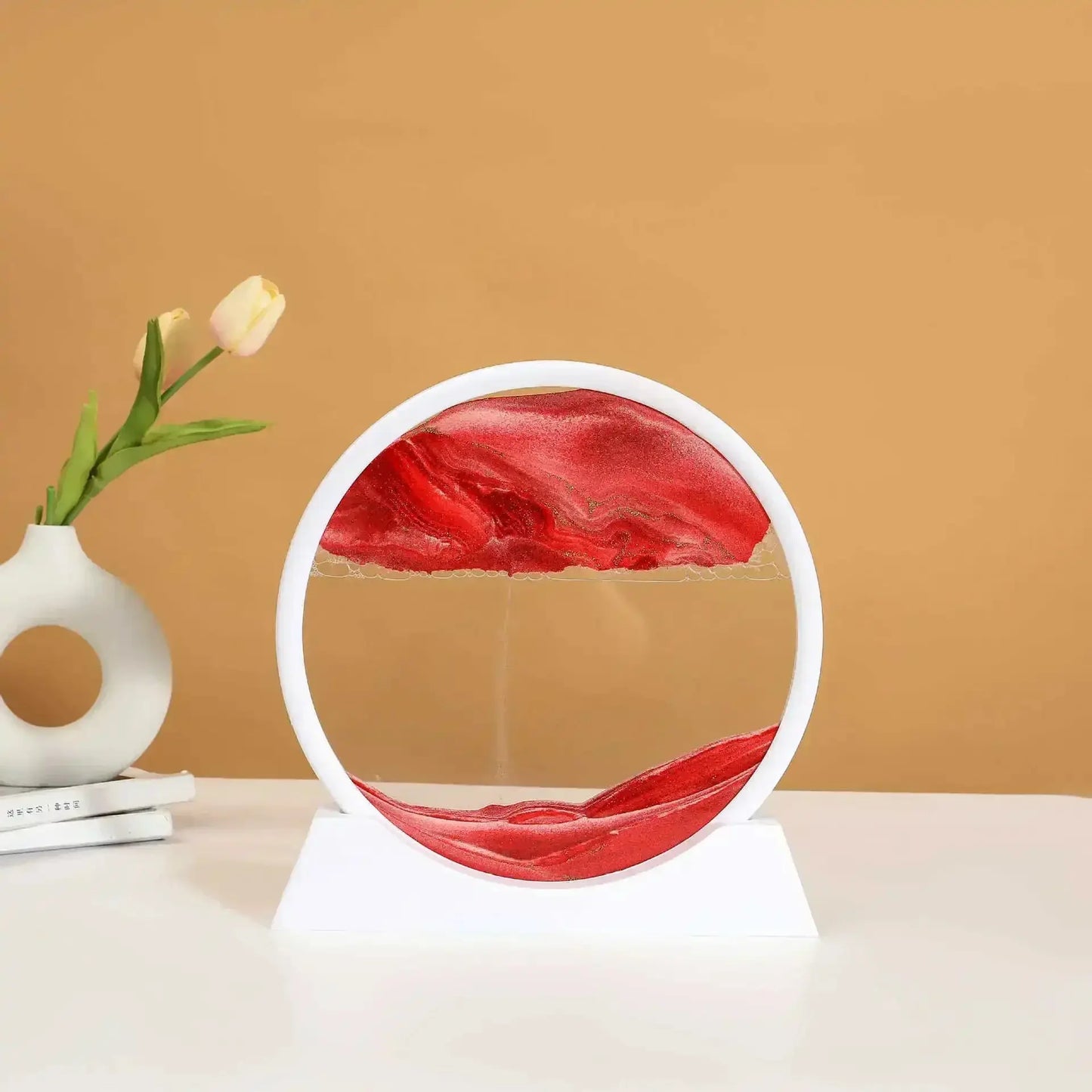 Tableau Feng Shui rond décoration zen